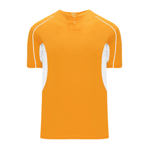 Athletic Knit One Button Pro Placket Baseball Jersey with Underarm Inserts (BA1745)